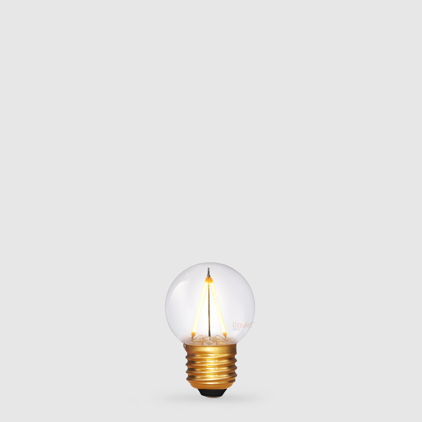 1W Fancy Round Shatterproof LED Bulb E27 2200K
