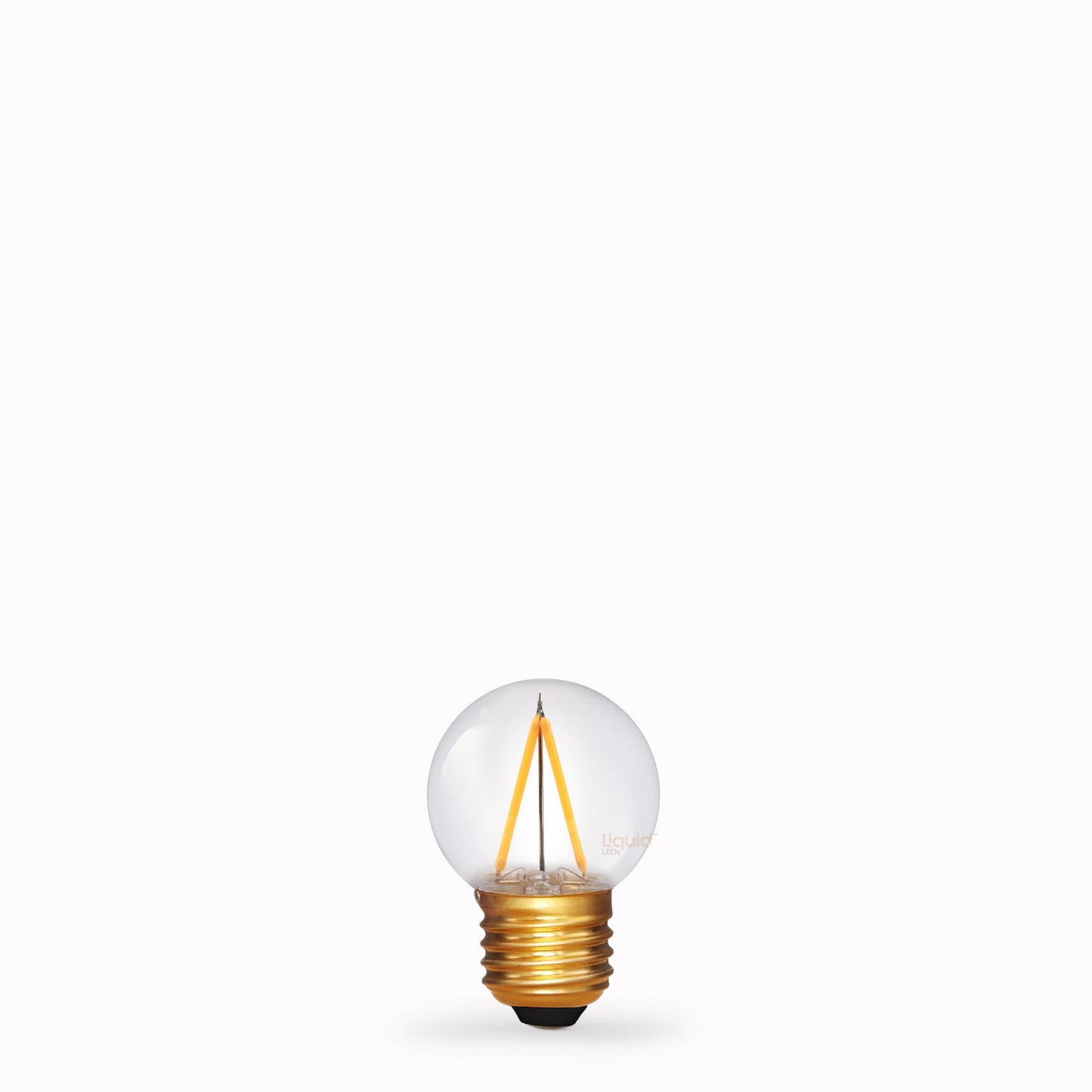 1W Fancy Round Shatterproof LED Bulb E27 2200K