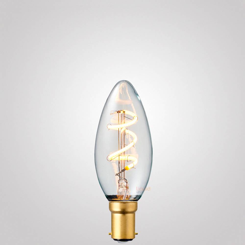 3W Vintage Candle LED Bulbs 2200K