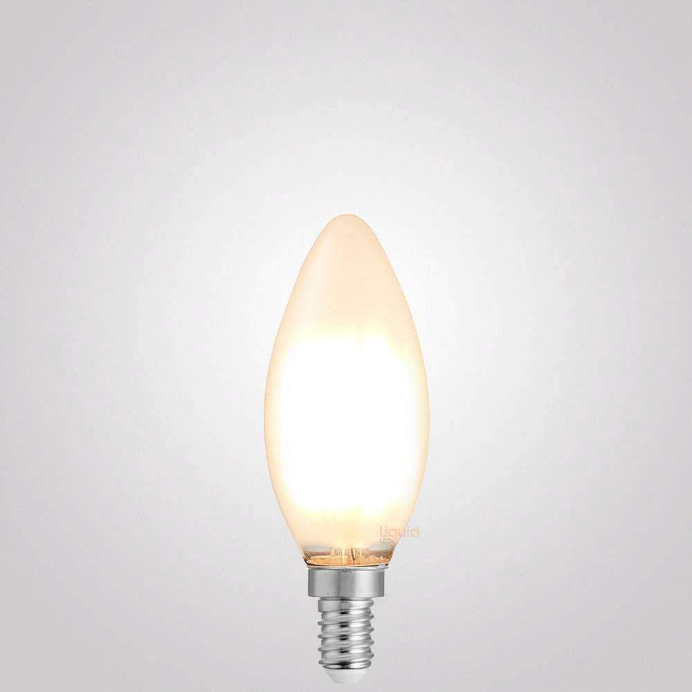 4W Candle LED Bulbs 2200K/2700K/3000K