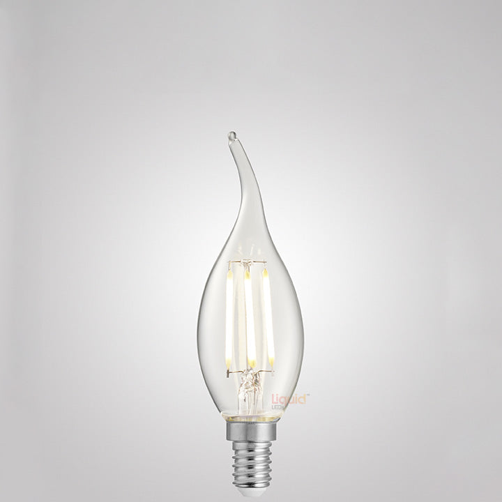 4W Flame Tip Candle LED Bulbs 2700K/4000K