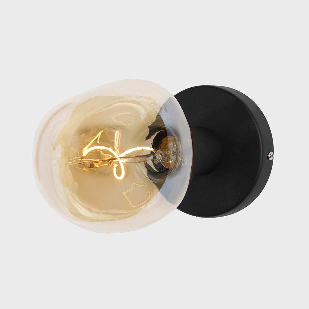Black Wall Light