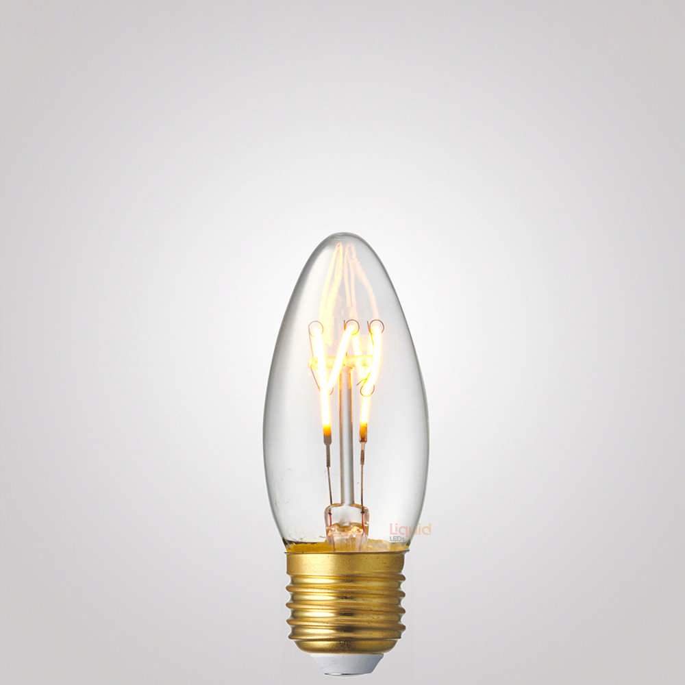 3W Vintage Candle LED Bulbs 2200K