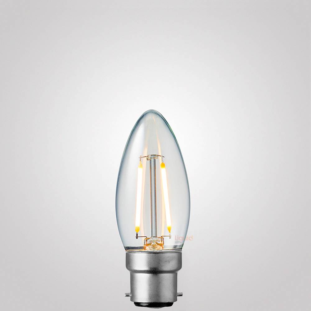 2W/2.5W Candle LED Bulbs 2700K
