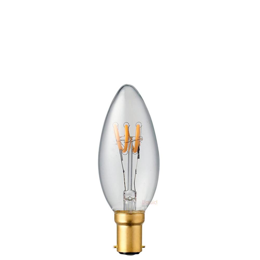 3W Vintage Candle LED Bulbs 2200K