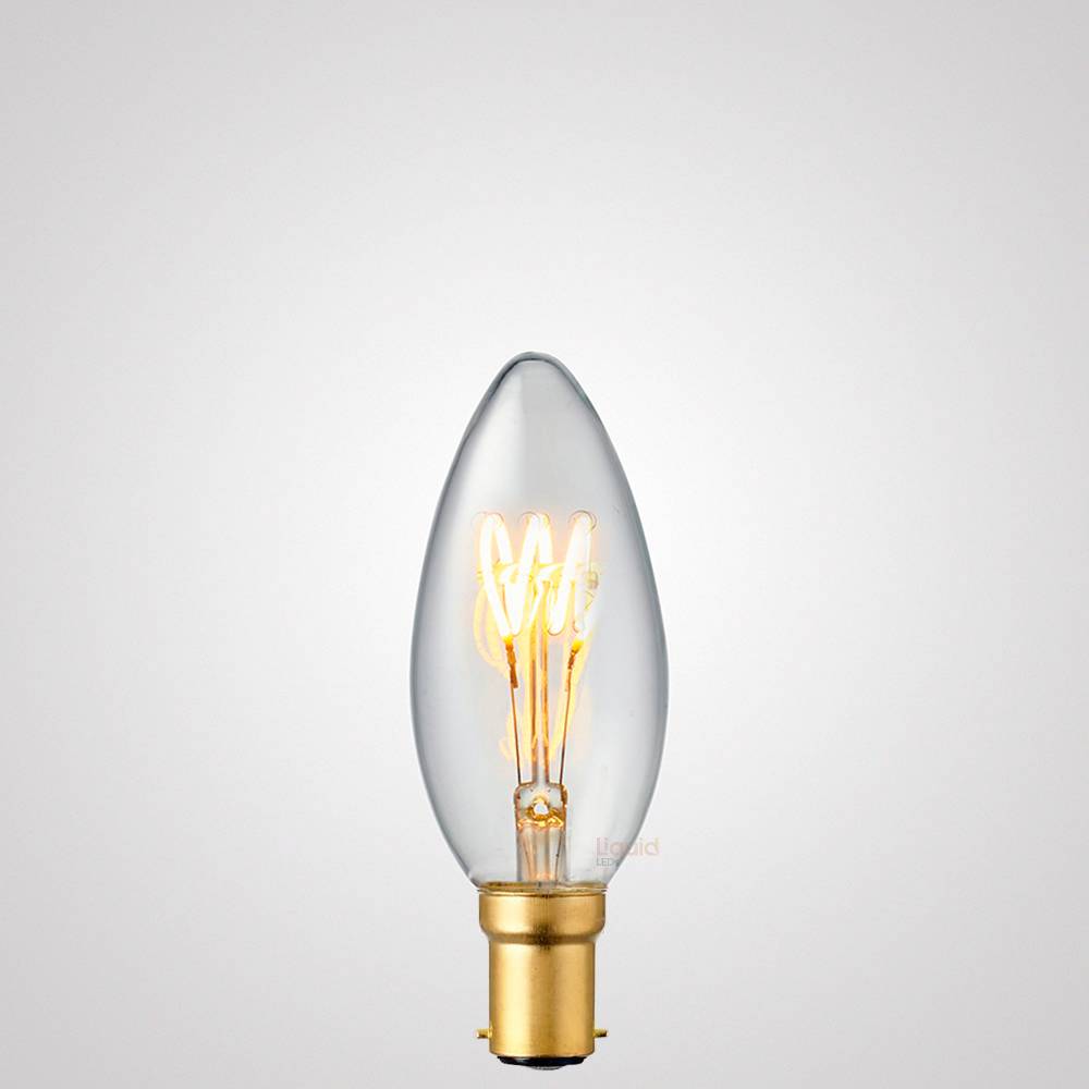 3W Vintage Candle LED Bulbs 2200K