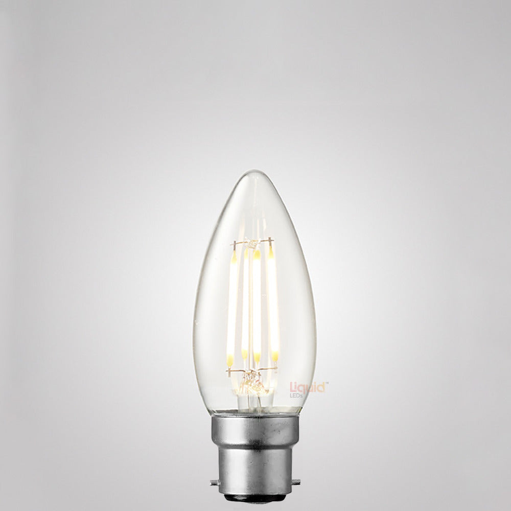 4W Candle LED Bulbs 2200K/2700K/3000K