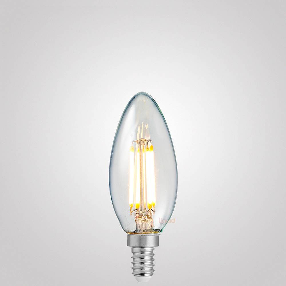 4W Candle LED Bulbs 2200K/2700K/3000K