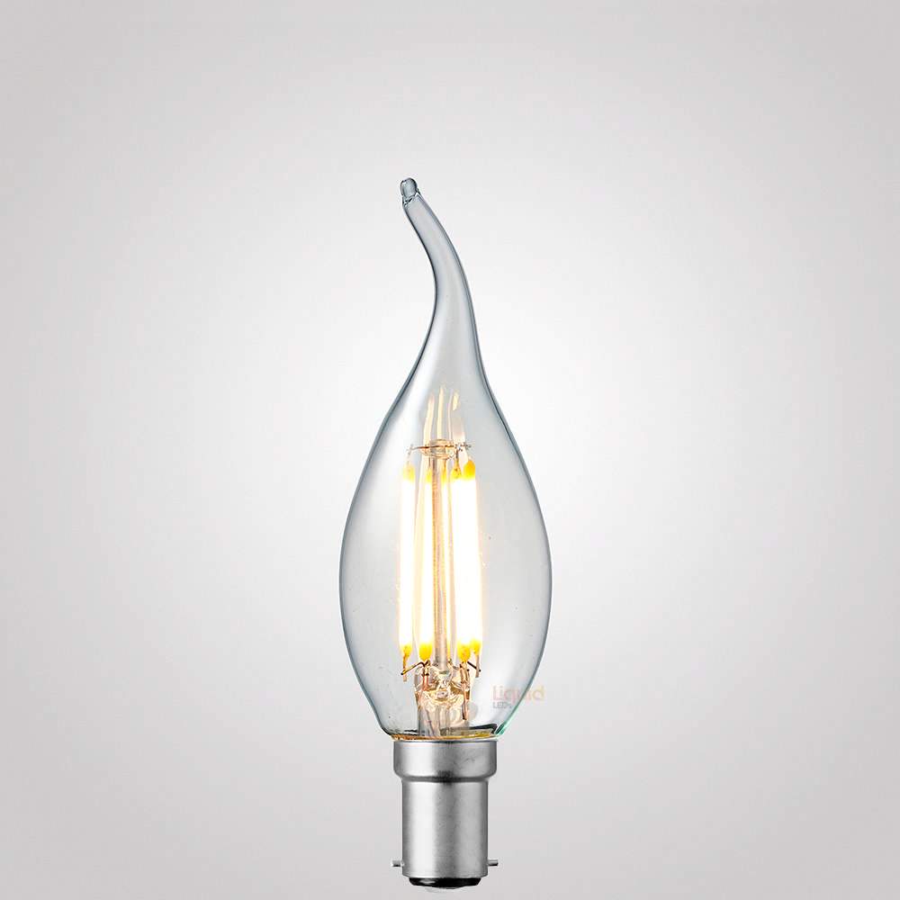 4W Flame Tip Candle LED Bulbs 2700K/4000K
