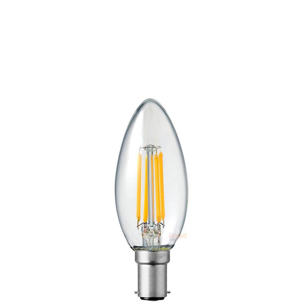 5.5W/6W Candle LED Bulbs 2700K/4000K