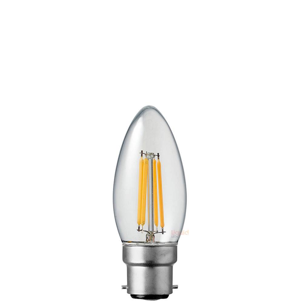 5.5W/6W Candle LED Bulbs 2700K/4000K