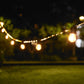 15m Solar Festoon String Fairy Lights with 15 LED Bulb