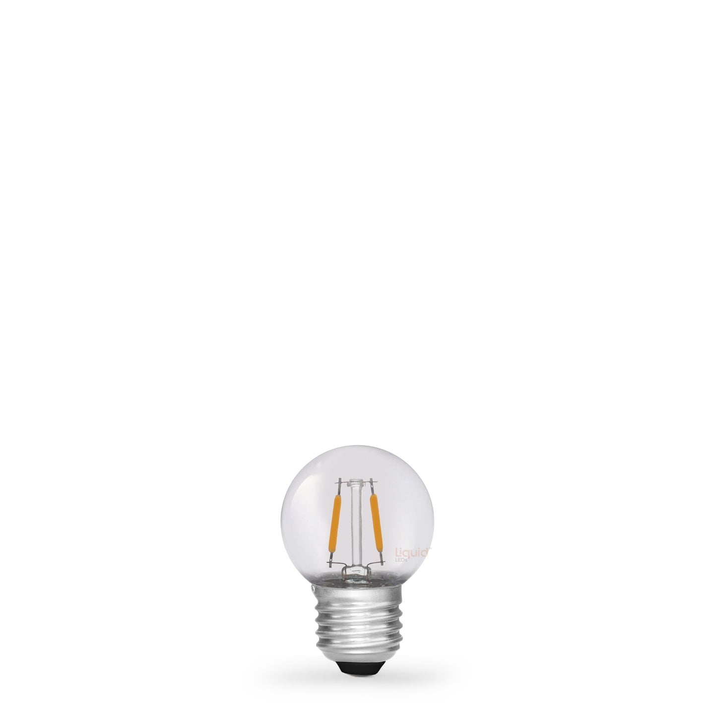 1W Fancy Round Shatterproof LED Bulb E27 2700K