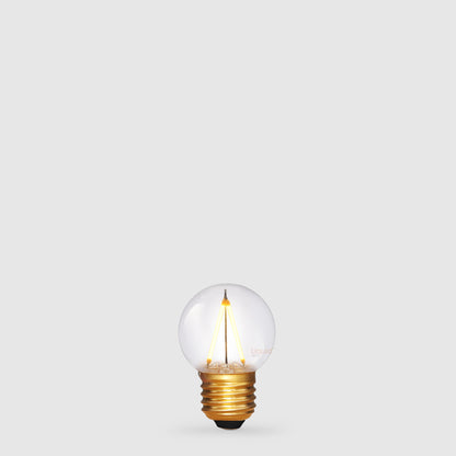 1W Fancy Round Shatterproof LED Bulb E27 2200K