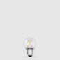 1W Fancy Round Shatterproof LED Bulb E27 2700K