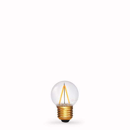 1W Fancy Round Shatterproof LED Bulb E27 2200K