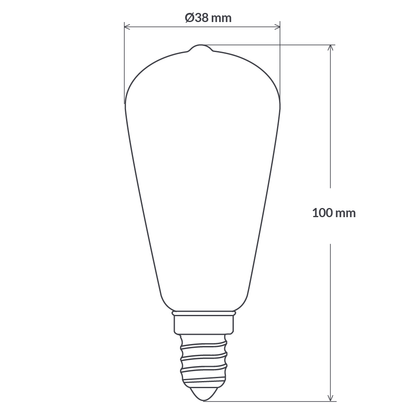 Edison Bulbs 2000K/2200K/2700K