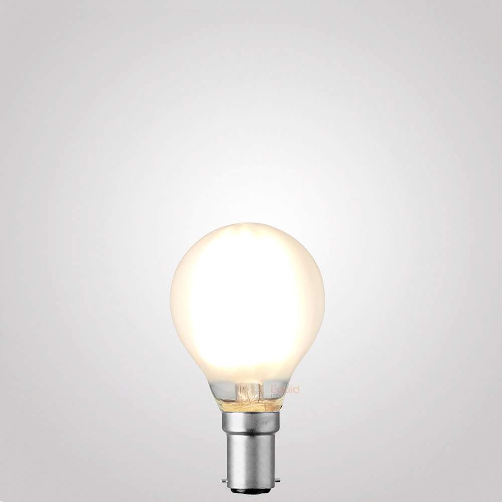 4W Fancy Round Dimmable LED Bulbs 2200K/2700K/3000K/4000K