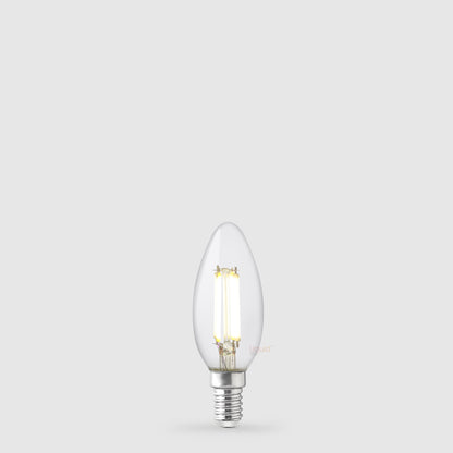 5.5W/6W Candle Dimmable LED Bulbs 2700K/4000K
