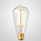 6W Edison Dimmable LED Bulbs in Extra Warm White