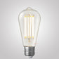 8W Edison Dimmable LED Light Bulbs (E27) in Warm White