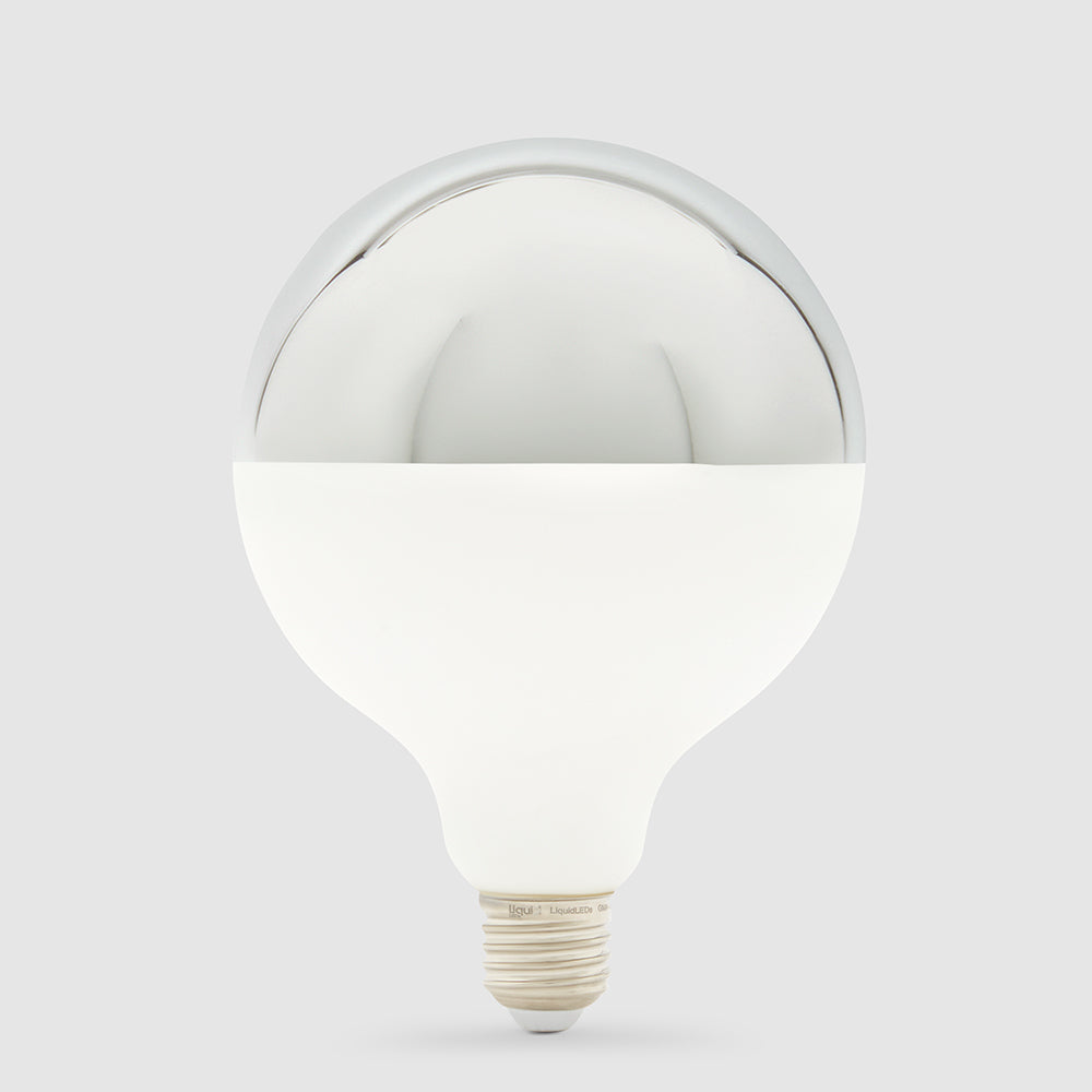 G125 Mirror/Black Crown Dimmable LED Globes
