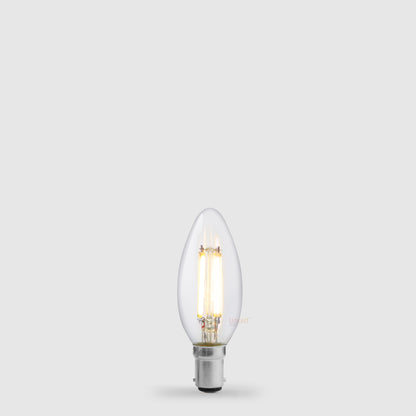 5.5W/6W Candle Dimmable LED Bulbs 2700K/4000K
