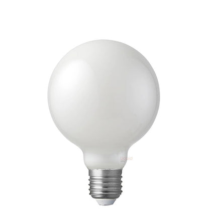 8W 12-24 Volt DC/AC G95 Opal LED Globe (E27) in Warm White