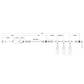 15m Smart Festoon String Lights with 15 LED Bulb