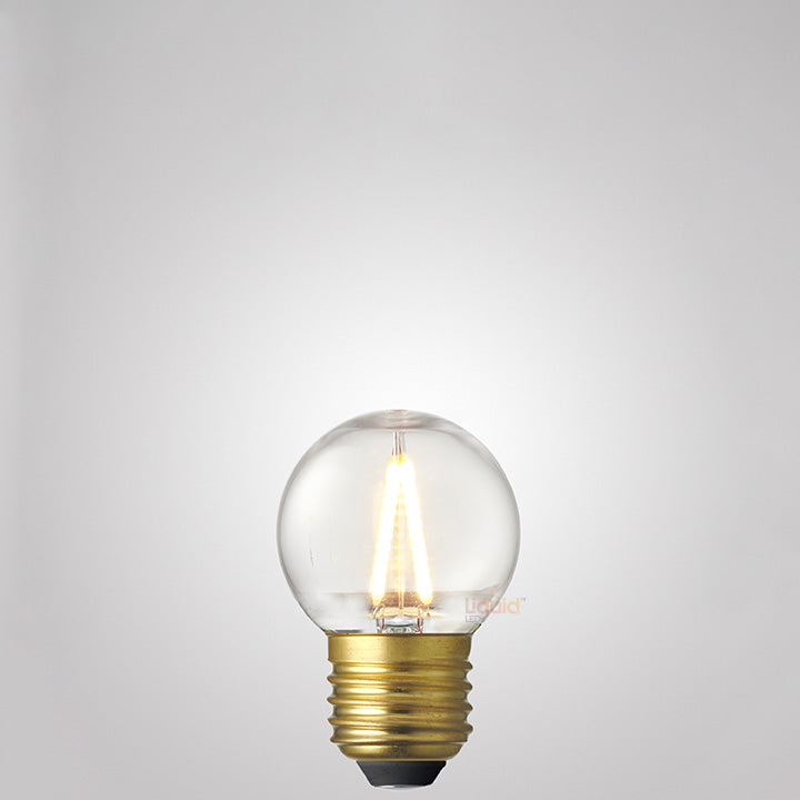 1W Fancy Round Shatterproof LED Light Bulb (E27) in Extra Warm White