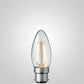 2W Candle Dimmable LED Bulbs in Warm White