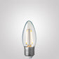 2W Candle Dimmable LED Bulbs in Warm White