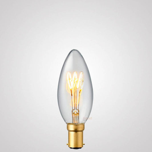 3W Vintage Candle Dimmable LED Bulbs