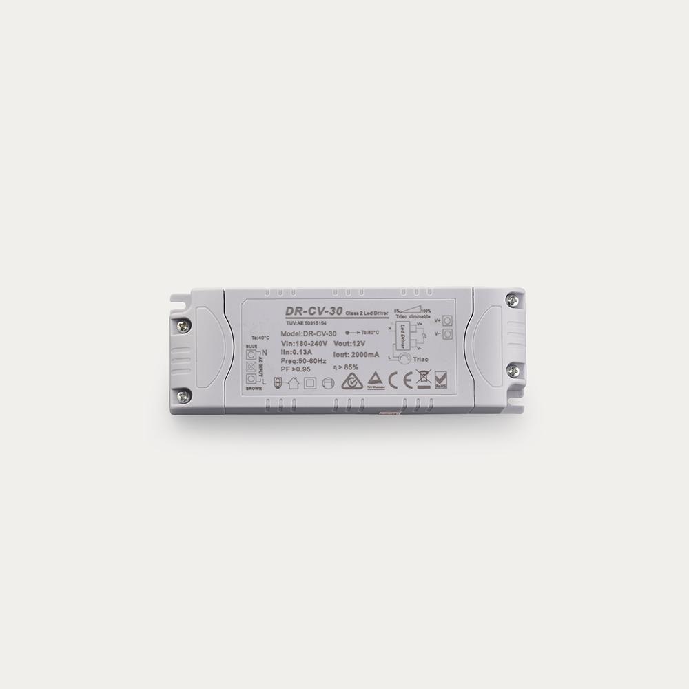 30W 12 Volt DC Dimmable Constant Voltage LED driver