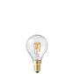 3W Fancy Round Dimmable Tre Loop LED Bulbs in Extra Warm White