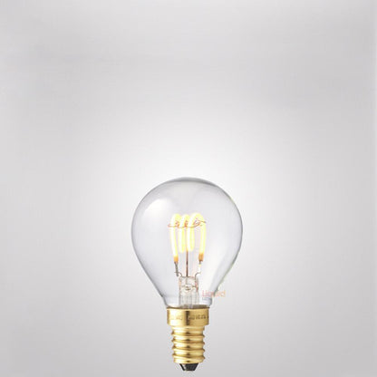 3W Fancy Round Dimmable Tre Loop LED Bulbs in Extra Warm White