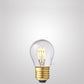 3W Fancy Round Dimmable Tre Loop LED Bulbs in Extra Warm White