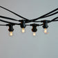 10M Festoon String Lights at 50 cm intervals with LED Bulbs