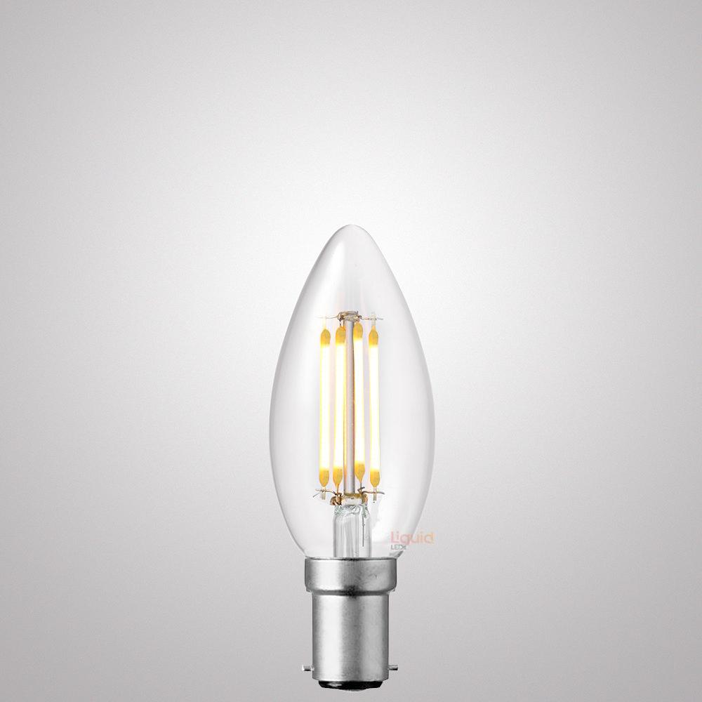 4W Candle Dimmable LED Bulbs 4000K