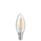 4W Candle Dimmable LED Bulbs Clear in Natural White