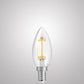 4W Candle Dimmable LED Bulbs Clear in Natural White