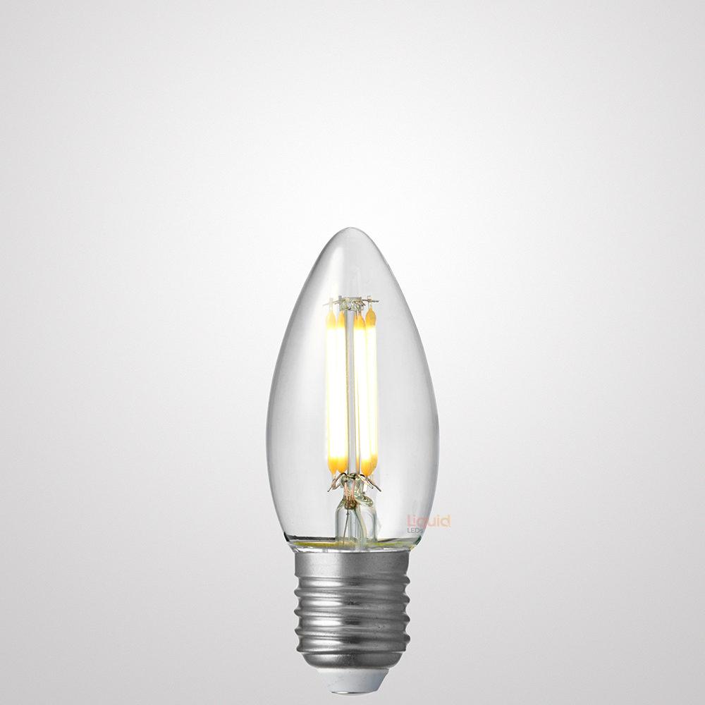 4W Candle Dimmable LED Bulbs in Natural White