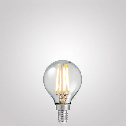 4W Fancy Round Dimmable LED Bulbs 2200K/2700K/3000K/4000K