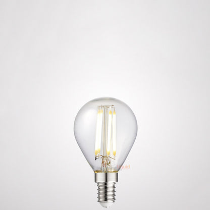 4W Fancy Round Dimmable LED Bulbs 2200K/2700K/3000K/4000K