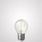 4W Fancy Round Dimmable LED Bulbs Clear