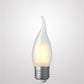 4W Flame Tip Candle Dimmable LED Bulbs in Warm White