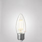 4W Candle Dimmable LED Bulbs Clear in Warm White