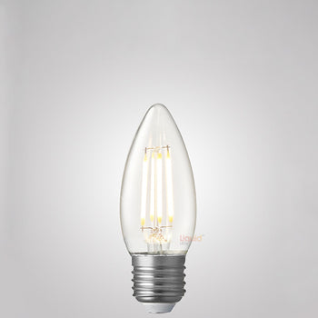 4W Candle Dimmable LED Bulbs 2200K/2700K/3000K