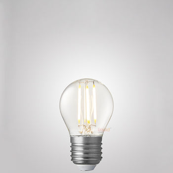 4W Fancy Round Dimmable LED Bulbs 2200K/2700K/3000K/4000K