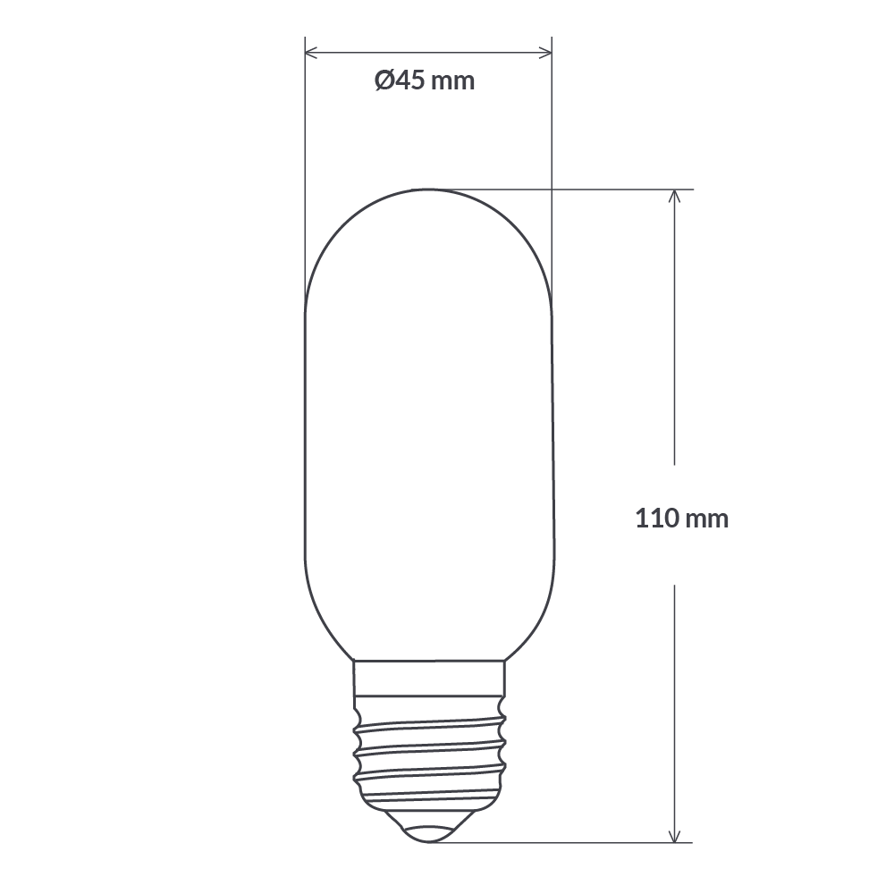 Short Tube Dimmable LED Bulbs